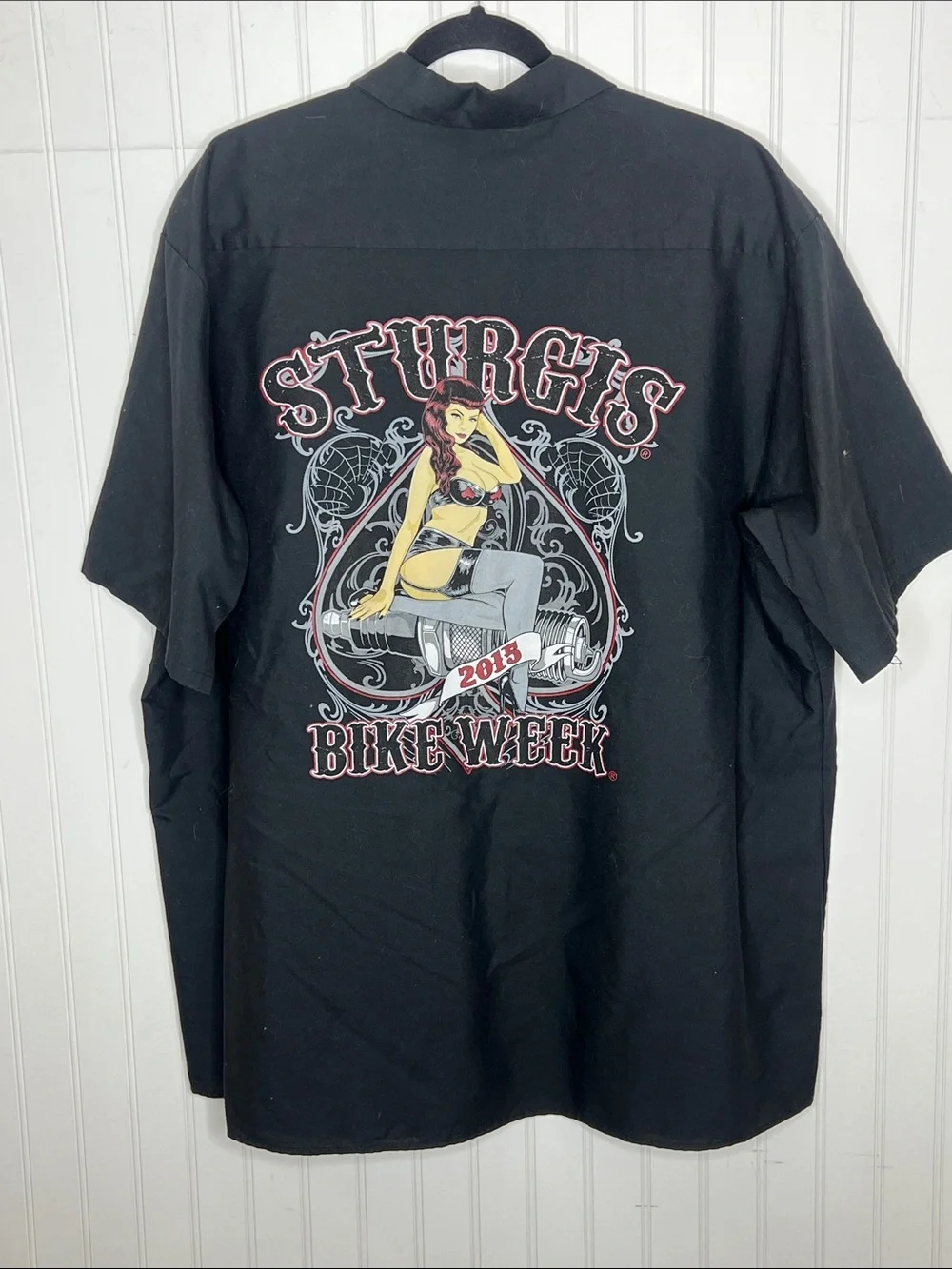 Sturgis Bike Week Black Graphic Short-Sleeve Shirt